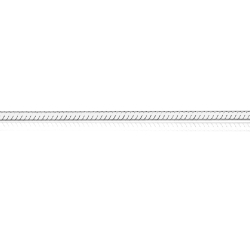 Łańcuszek srebrny - linka 45 cm